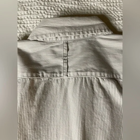 **3 for $21**!!! Banana Rep Men’s long sleeve btn-up, Slim Fit sz L, 16-16.5 nck - Picture 4 of 11